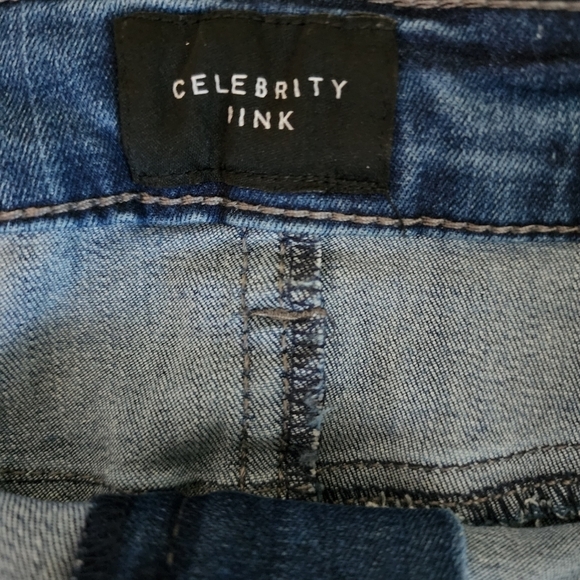 CELEBRITY PINK DENIM SKIRT - Picture 5 of 6